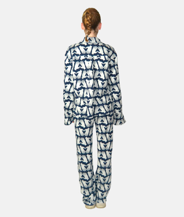 Chemise en jacquard imprimé